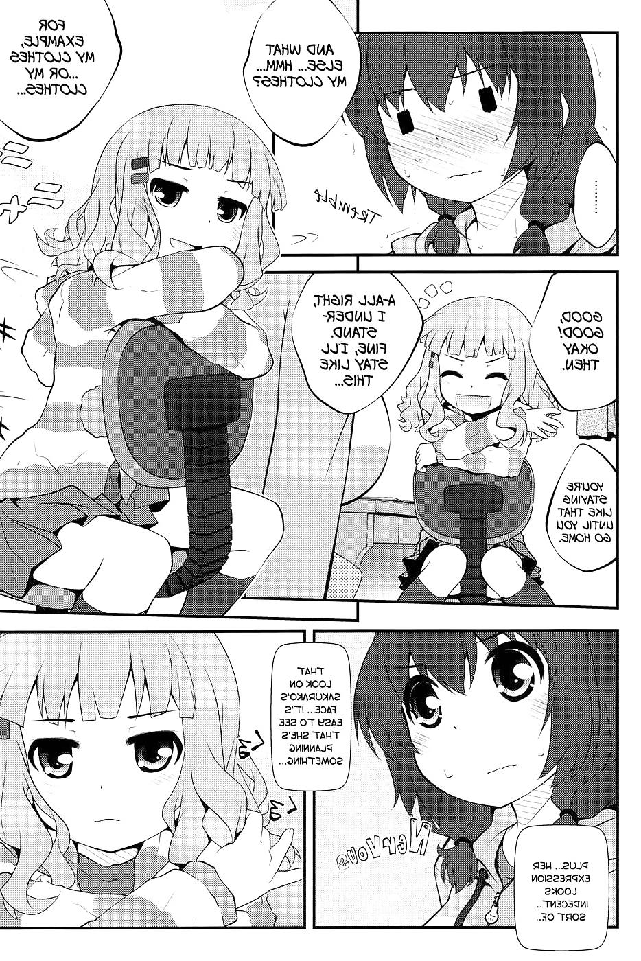25P YuruYuri Doujinshi :Secret Flowers Chapter 4