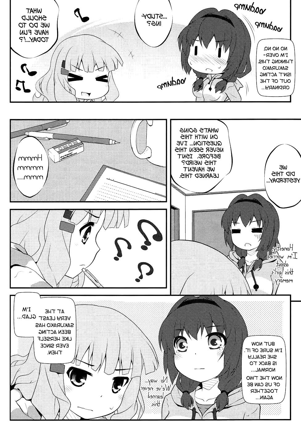 25P YuruYuri Doujinshi :Secret Flowers Chapter 4