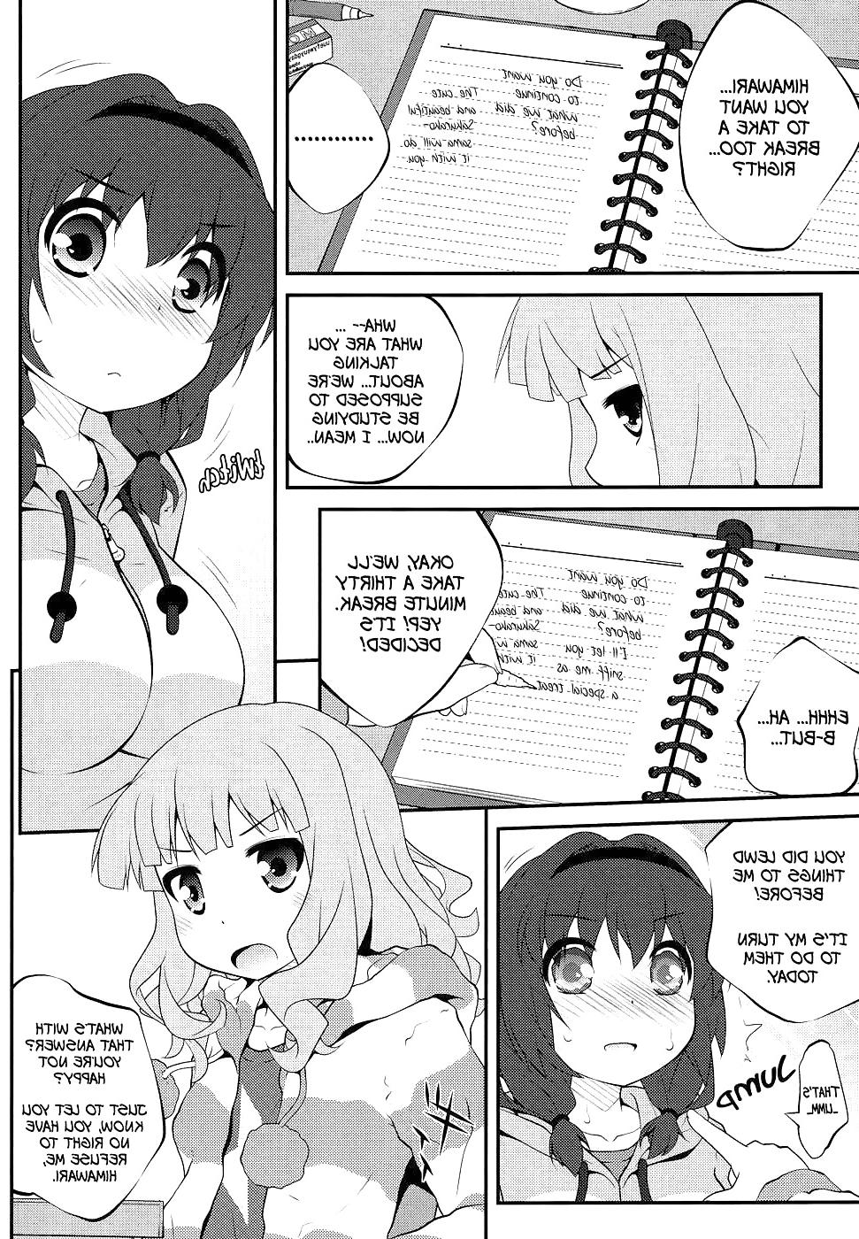 25P YuruYuri Doujinshi :Secret Flowers Chapter 4
