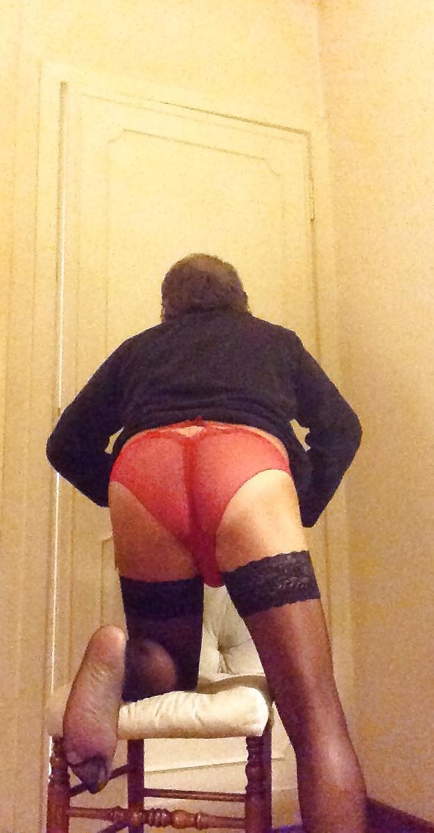7P Red pants...