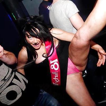 22P Slutty nightclub girls and random hotties flashing