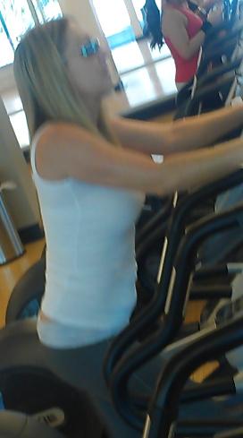 14P My Aunt at Gym - 58 Years Old