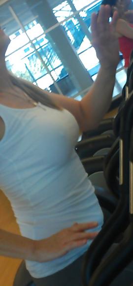 14P My Aunt at Gym - 58 Years Old