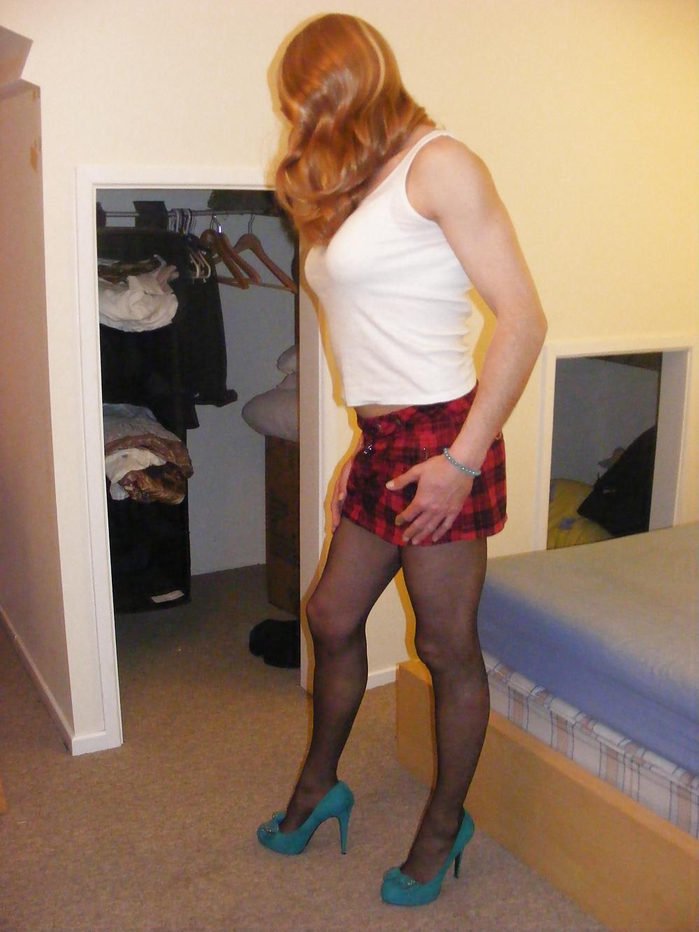 25P Heels and nylon