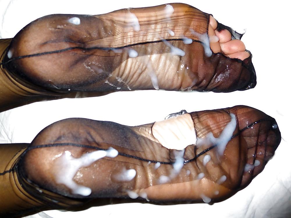 25P Black Fullfashioned Nylons