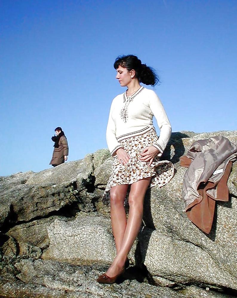 25P FRENCH NADINE flashing at Trevignon 2004