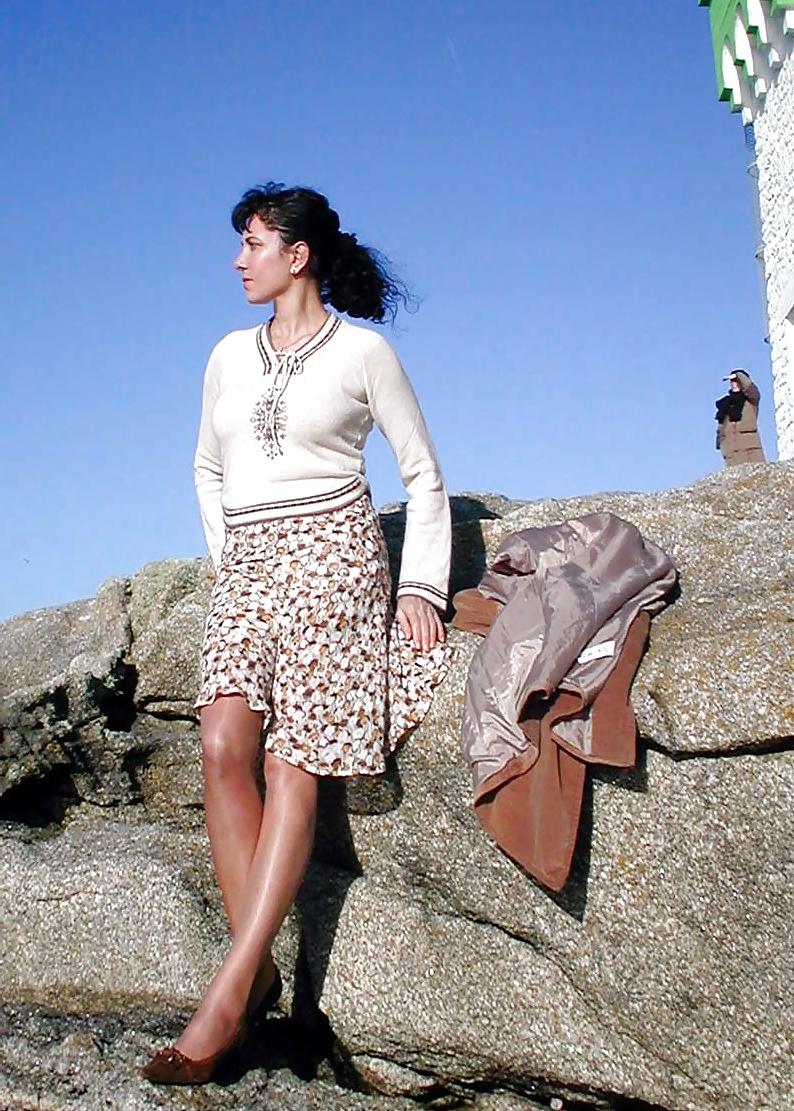 25P FRENCH NADINE flashing at Trevignon 2004