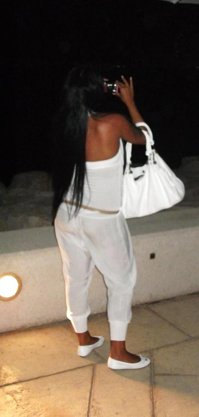 25P Girls in white pants