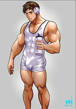12P WRESTLING CARTOONS