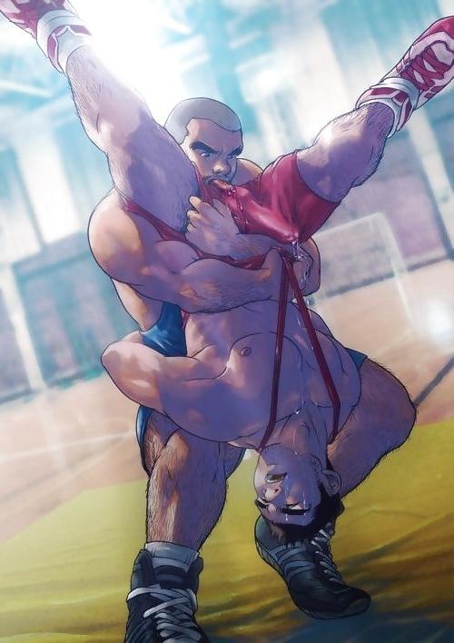 12P WRESTLING CARTOONS