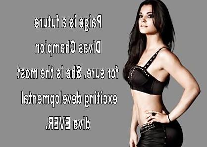 25P Britani Knight aka Paige WWE wrestling babe collection 