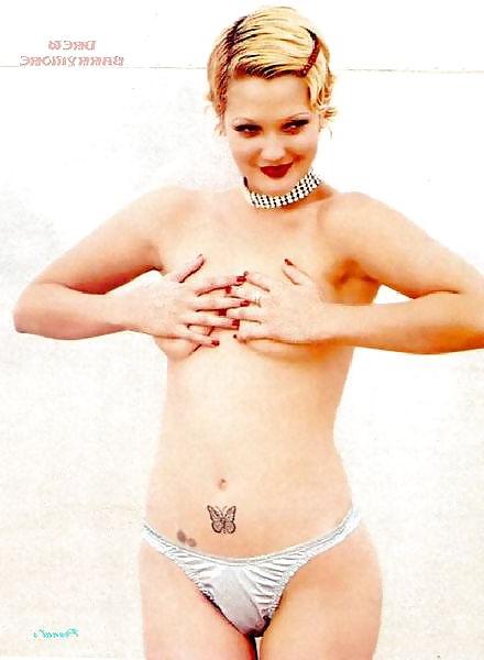 18P Drew barrymore (somme hairy pics)