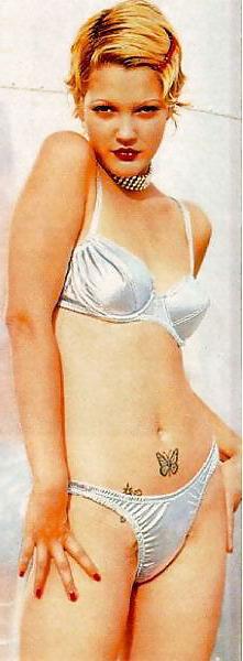 18P Drew barrymore (somme hairy pics)