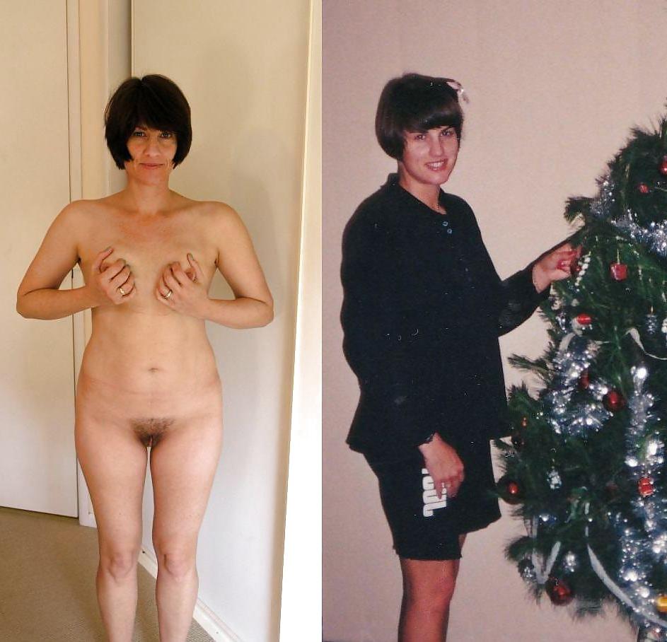 4P Dressed undressed Lydia mature flash 