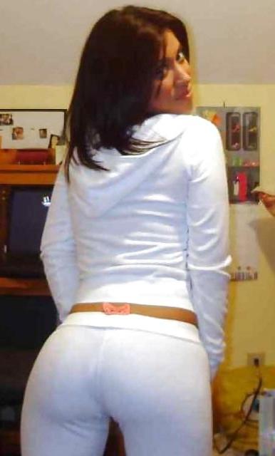 21P Tight White Pants