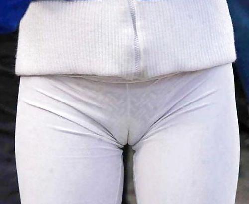 21P Tight White Pants