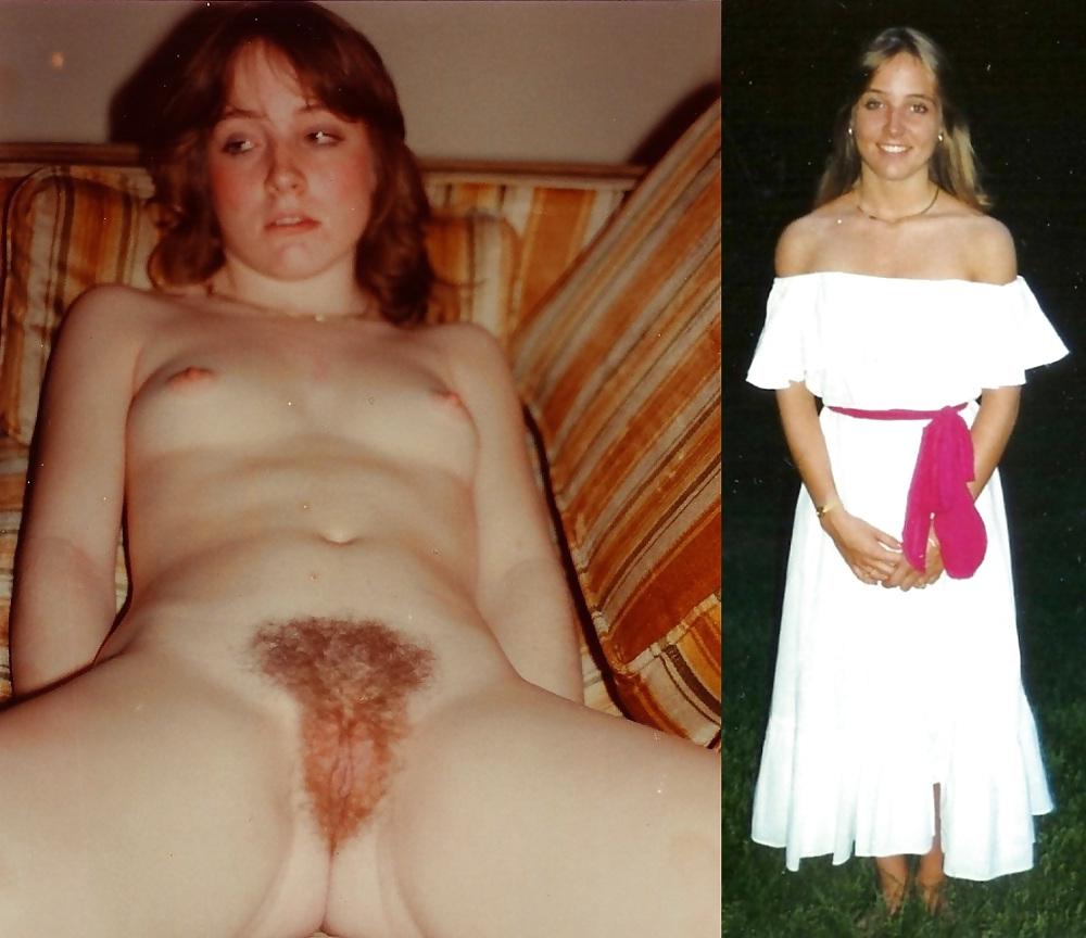 25P DRESSED & UNDRESSED: VINTAGE TEENS & MILFS