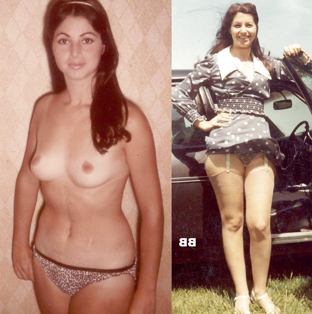 25P DRESSED & UNDRESSED: VINTAGE TEENS & MILFS