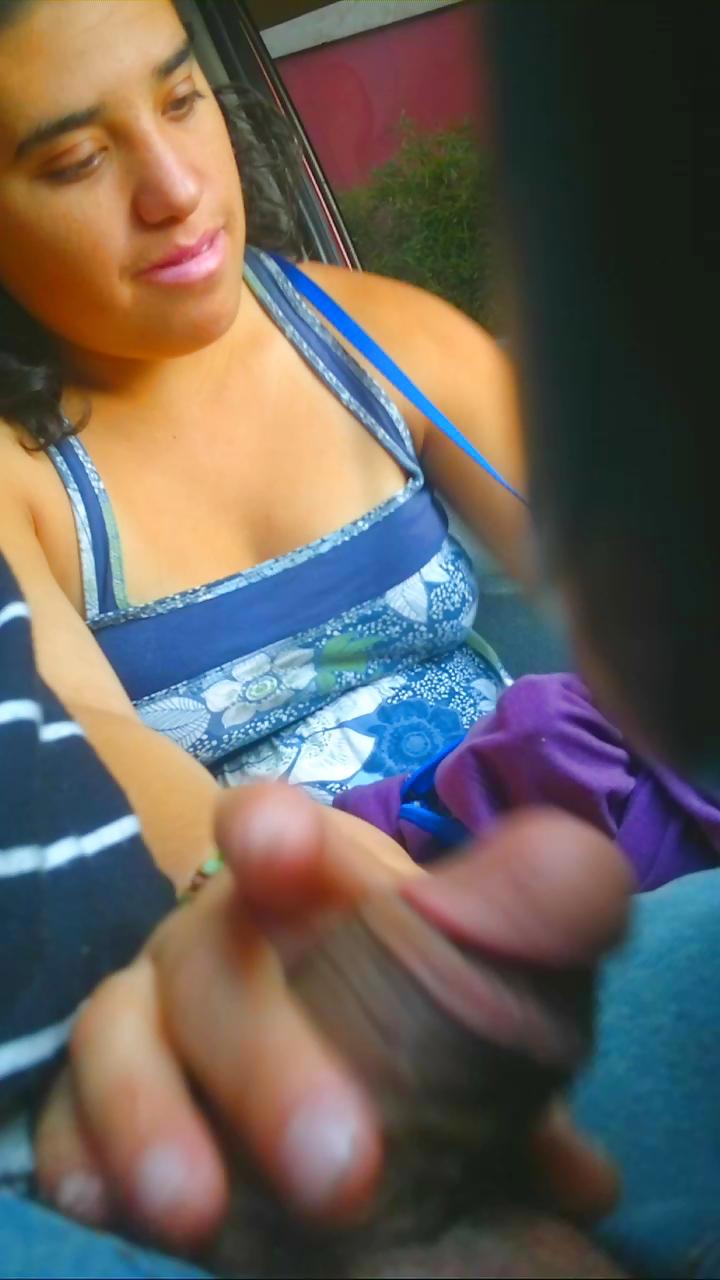 14P Flashing, exhibicionismo, masturbandome una chica curiosa