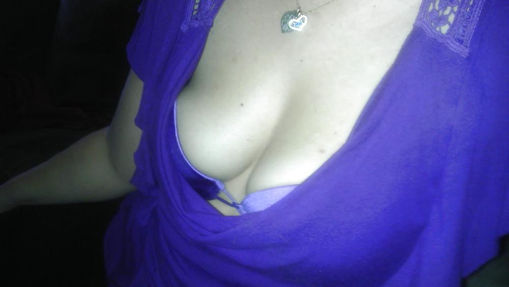 11P Wifey Down Blouse plus deep throat