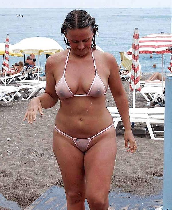 25P MILFs on the Beach - 50