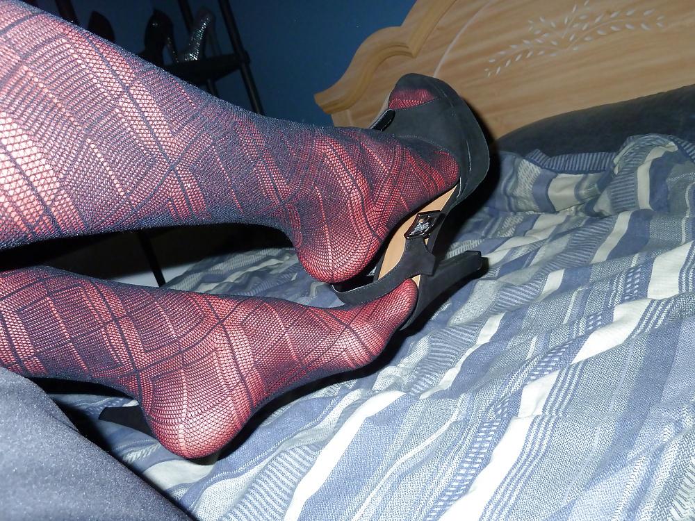 14P Nylon and heels