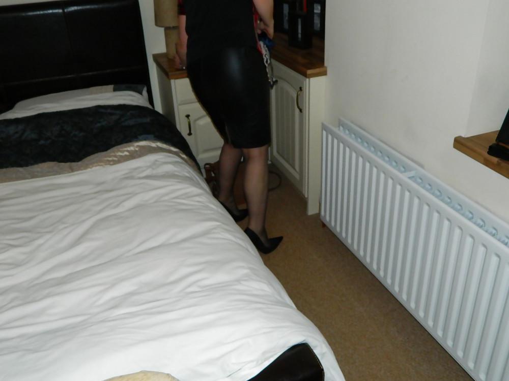 25P Leather Skirt