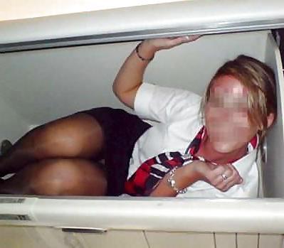25P Sexy Air Stewardess