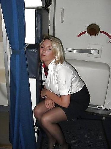 25P Sexy Air Stewardess