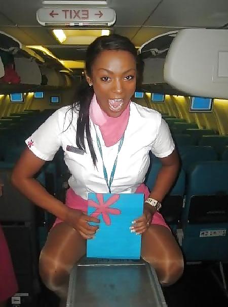 25P Sexy Air Stewardess