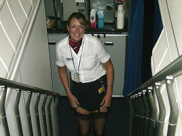 25P Sexy Air Stewardess