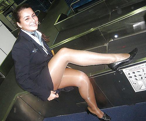 25P Sexy Air Stewardess