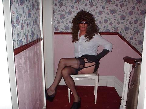 25P Playing in plastic and nylons