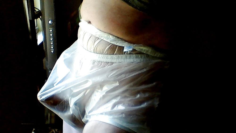 9P Plastic pants