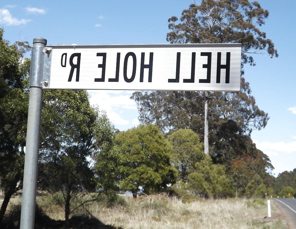 10P Flashing at Hell Hole Rd
