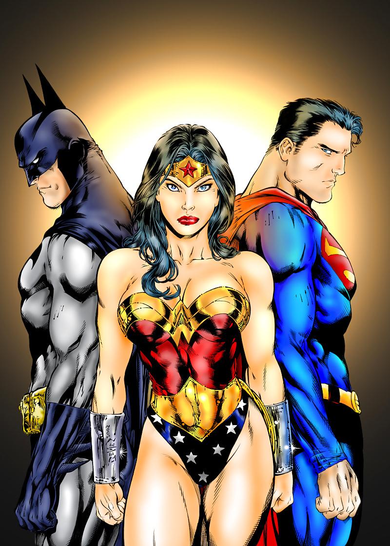 10P WONDER WOMAN & SUPERMAN!!!!