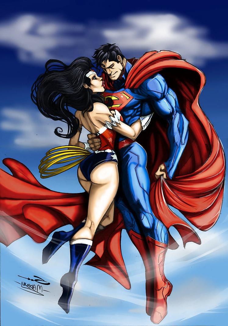 10P WONDER WOMAN & SUPERMAN!!!!