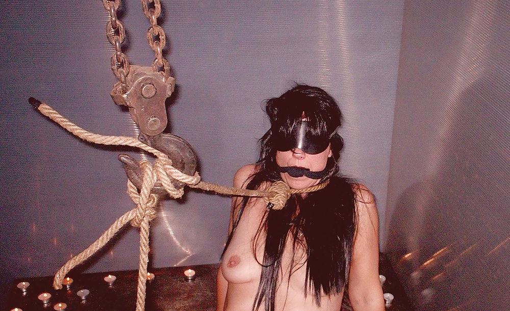 19P Tied up woman