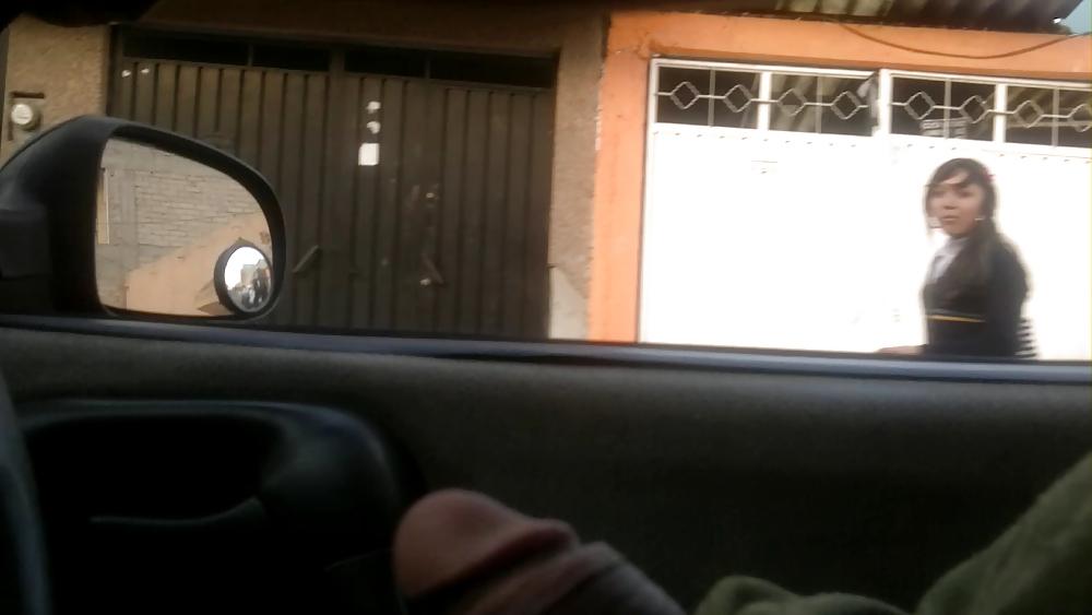 25P Flashing, exhibicionismo, mostrando el pene en la calle