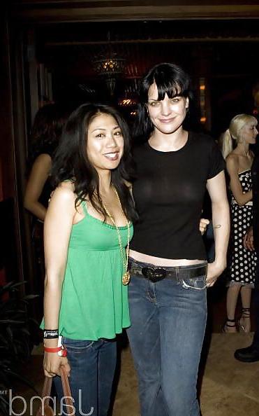 6P Pauley Perrette - Pokies and slight see through