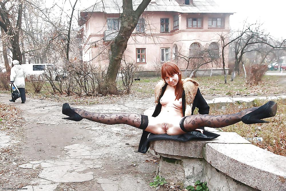 18P Open and Wide with Stockings - Nylons - Medias (133)
