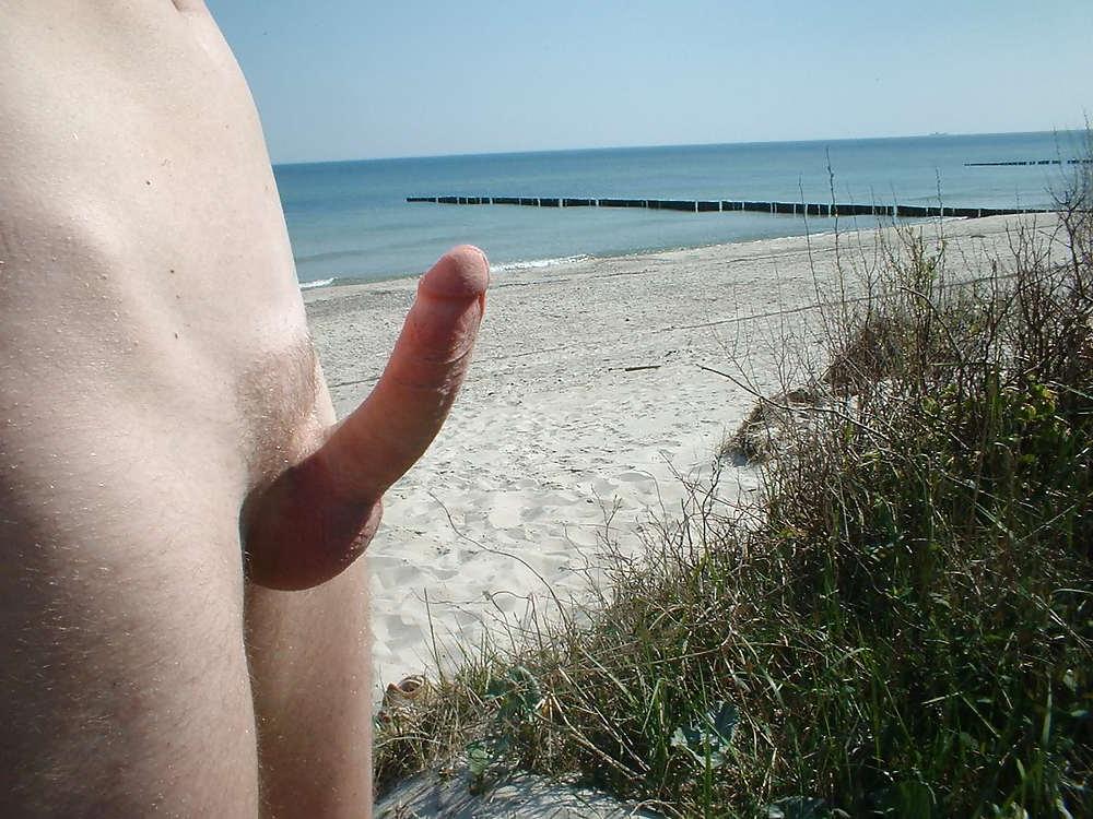 12P Nude dick on the beach