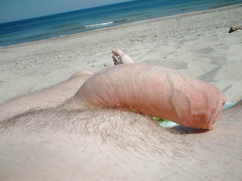 12P Nude dick on the beach