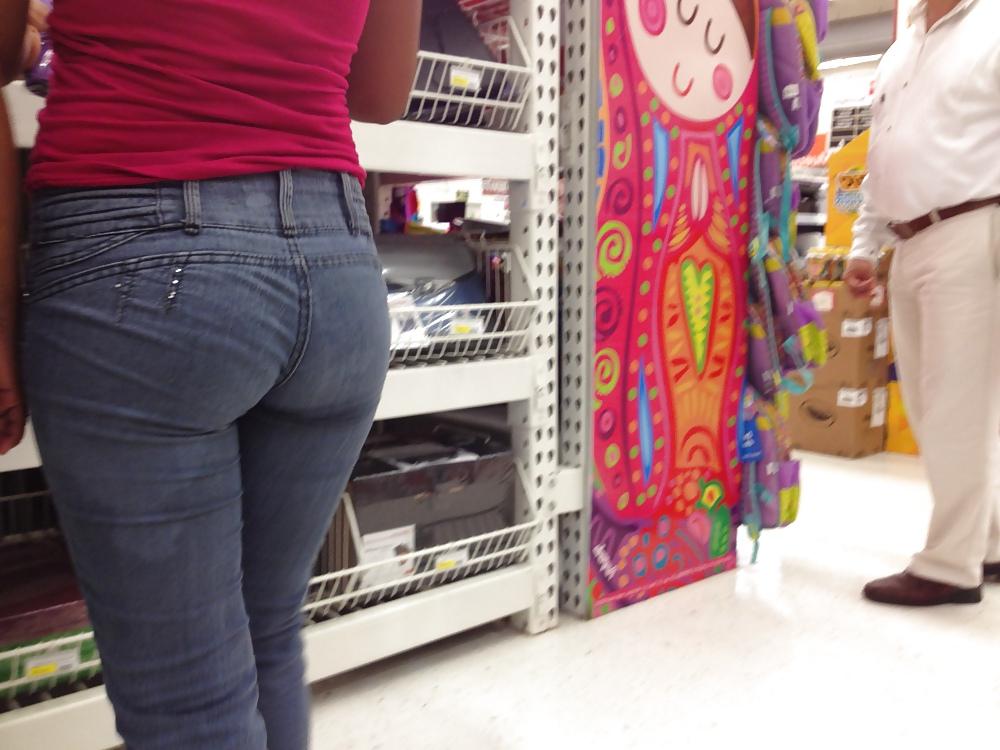10P Mexicana-Culo apretado de nena de prepa en OfficeDepot