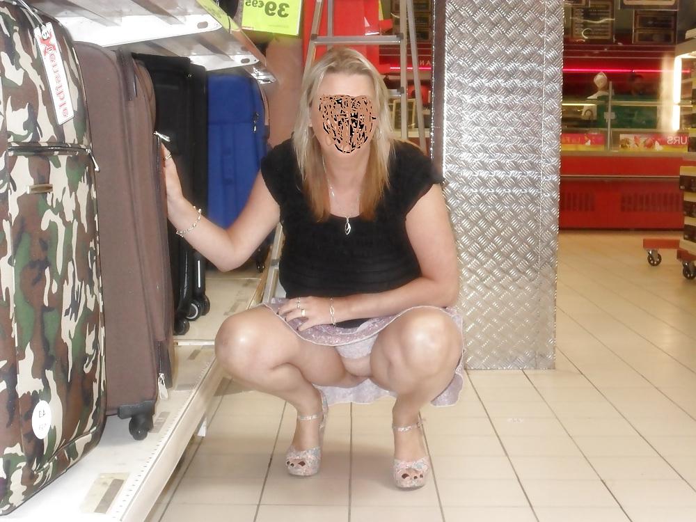 25P See through flashing public nudity