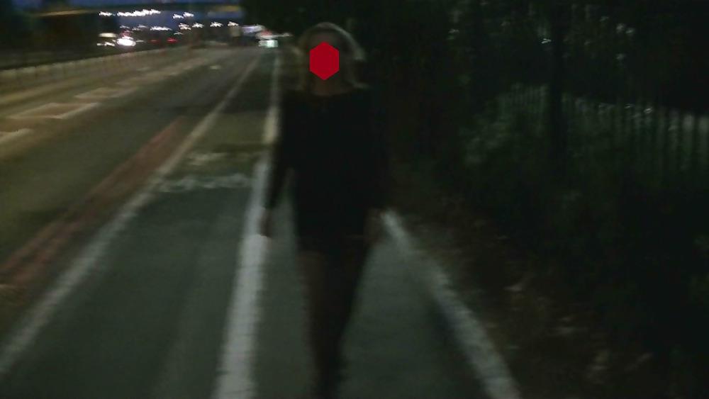 25P See through flashing public nudity