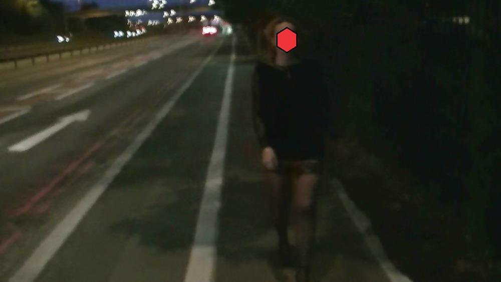 25P See through flashing public nudity