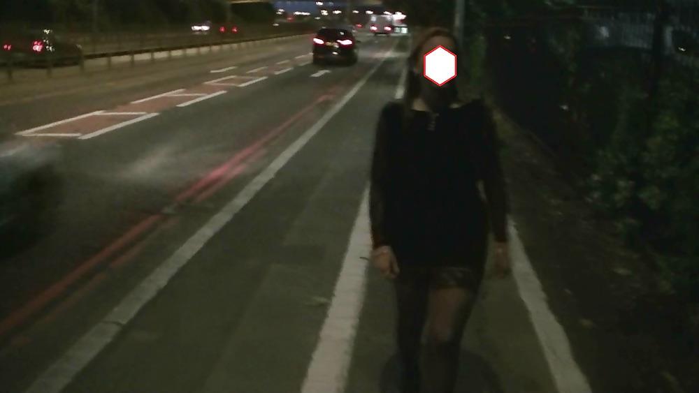 25P See through flashing public nudity