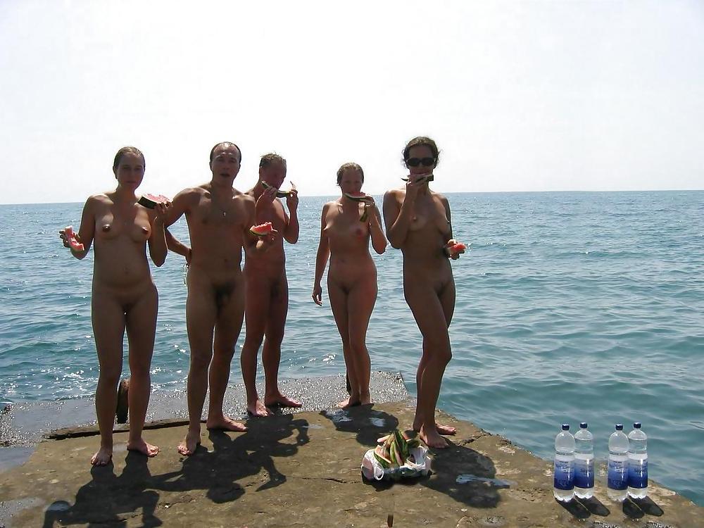 25P Nudist Beach Fun
