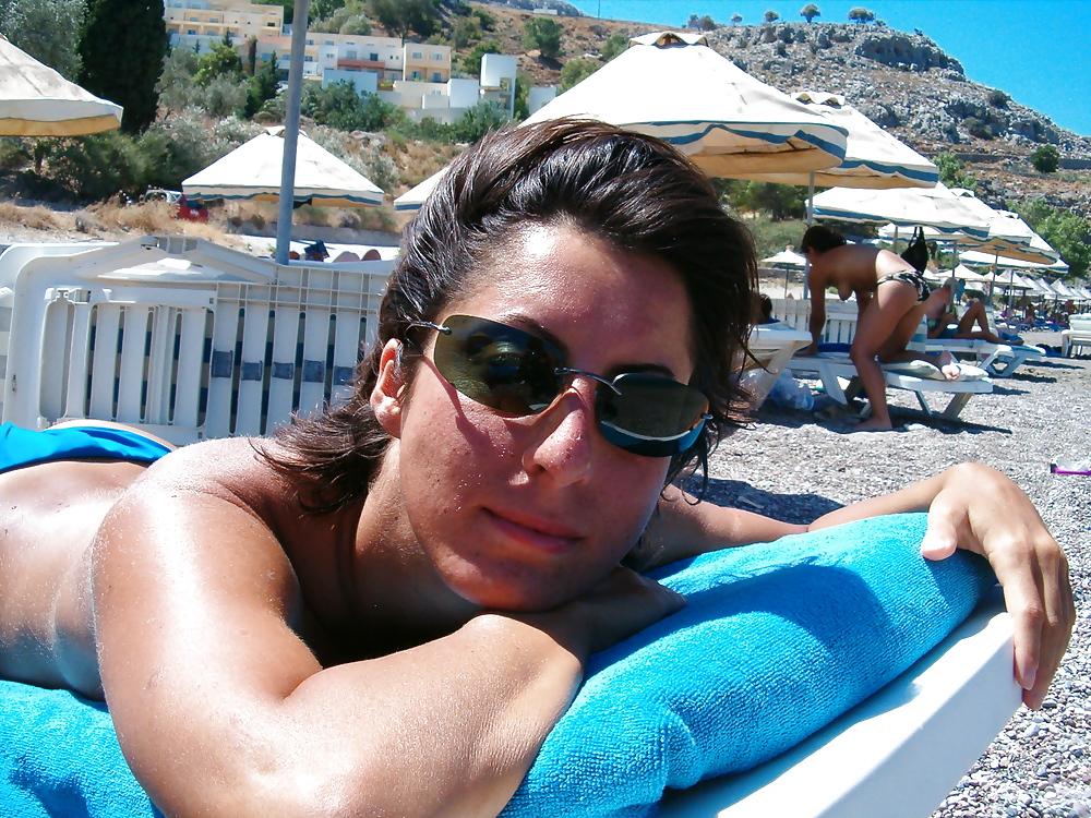 13P Tiny Tits Exgirfriend On The Beach